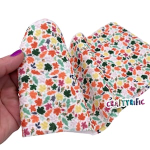 Autumn Leaves Liverpool Fabric Strips, Bullet Fabric, Liverpool Fabric Strips for Headwraps