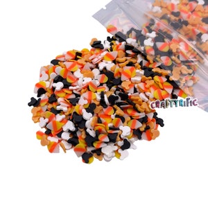 Sweet and Spooky Halloween Polymer Clay Slices
