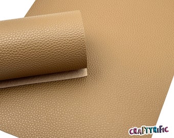 Coffee Faux Leather Sheets, PU Leather, Leather for Earrings
