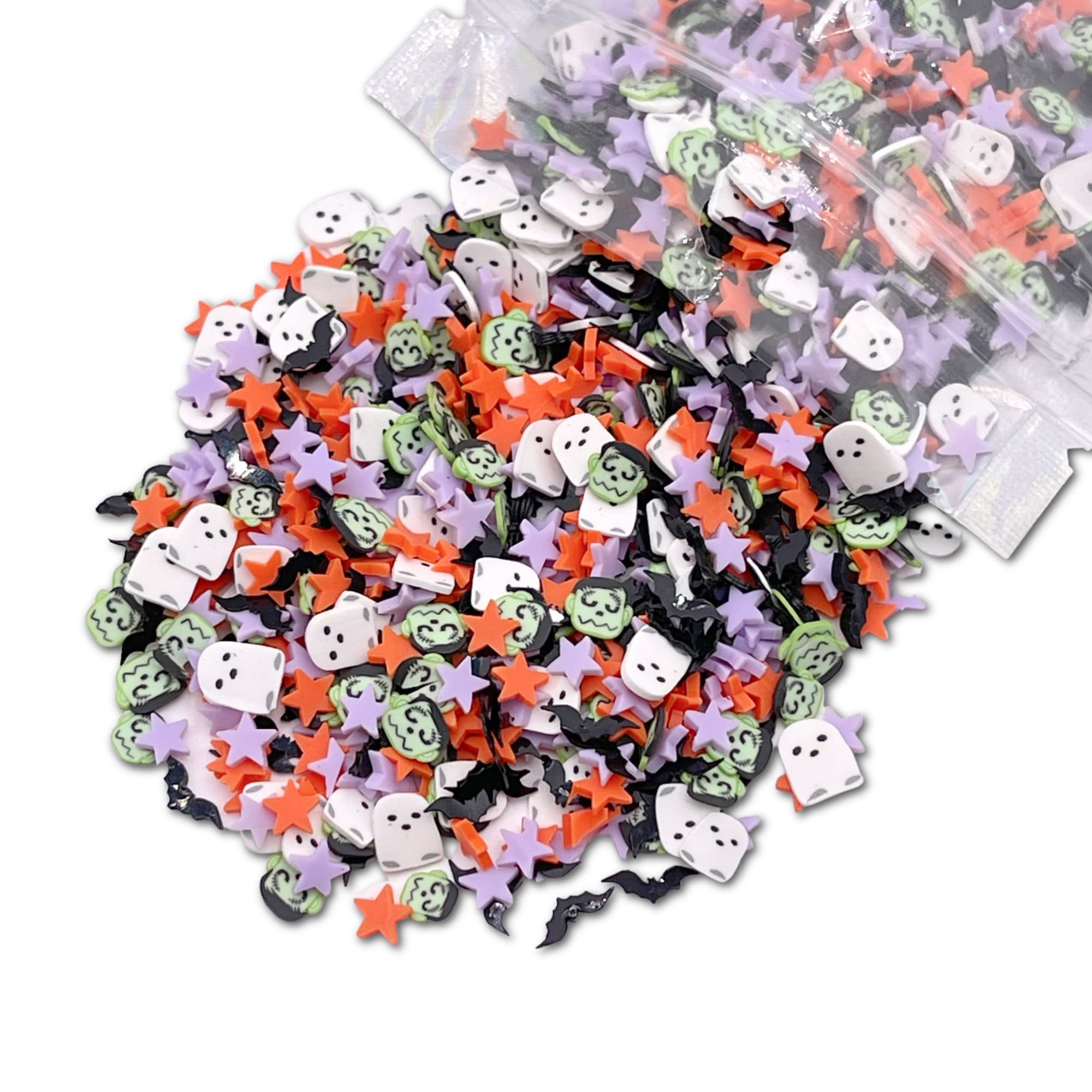 Spooky Friends Halloween Polymer Clay Slices Fake Sprinkles - Etsy