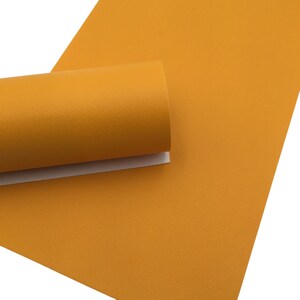 MANGO SAFFIANO Faux Leather Sheets, Saffiano Texture, Leather for Earrings, Fabric Sheet, Textured Leather
