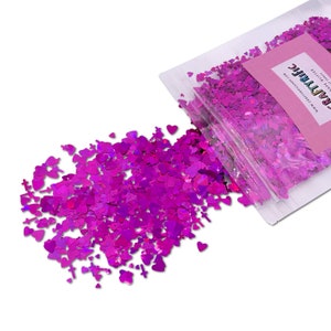 Pink Crosses Shape Glitter, Solvent Resistant, Polyester Glitter, Glitter For Tumblers, Cosmetic Grade Glitter, Glitter For Resin