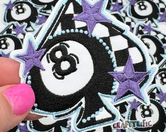 Eight Ball Patch, Hat Patch, Snarky and Sassy Patch, Funny Patch, Trucker Hat Patch, DIY Patch, Girly Patch, Iron On Patch