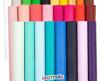 Saffiano Faux Leather Mini Roll 12x26" Inch, Continuous Large Faux Leather Cross Grain Fabric Cut