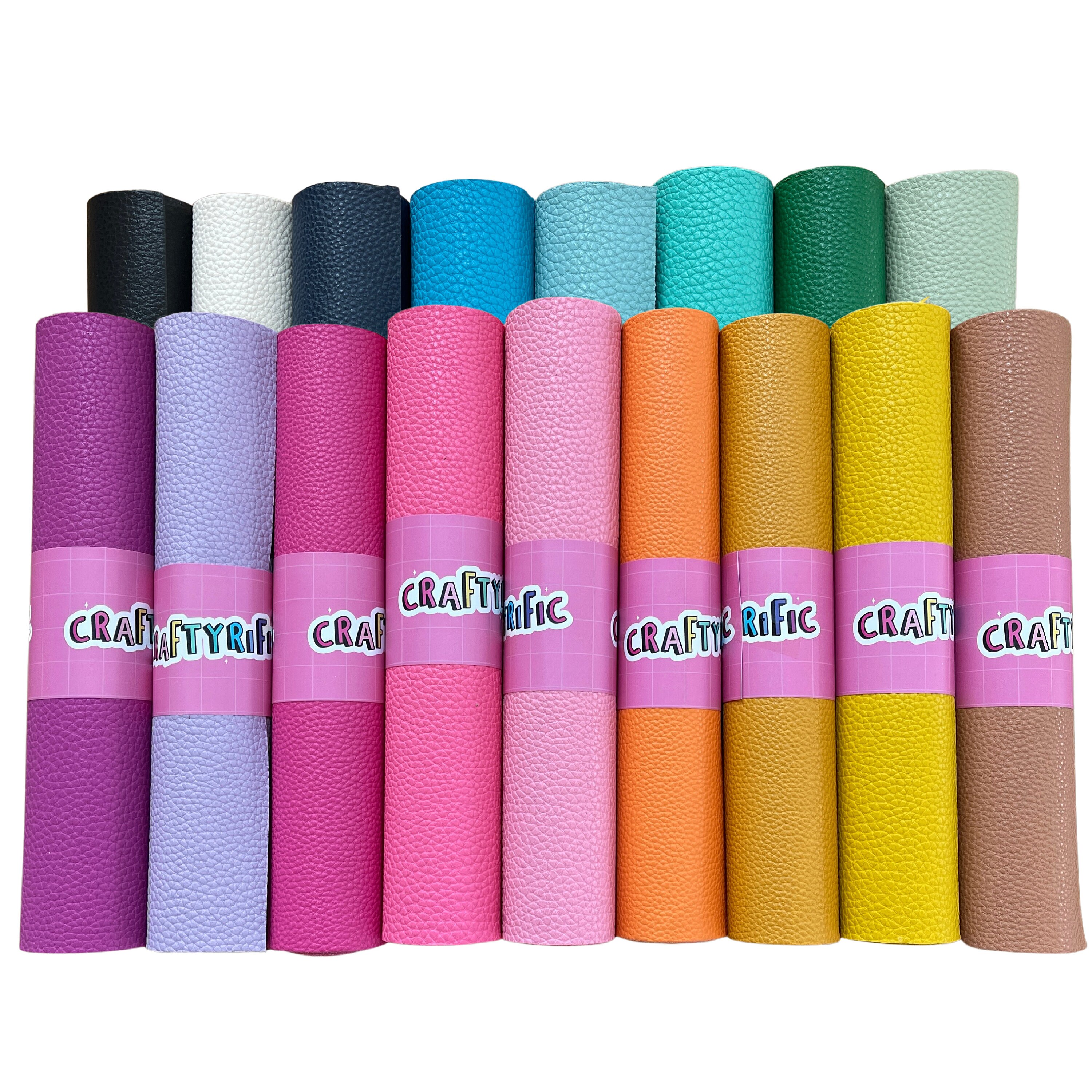 Faux Leather Roll 10x52 Inch Continuous Large Faux Etsy