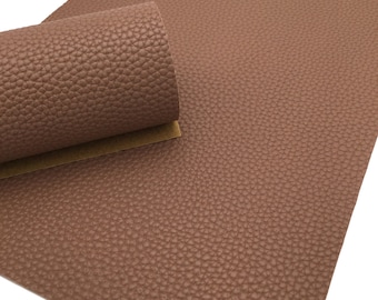 FUDGE BROWN Faux Leather Sheets, PU Leather, Vegan Leather - 0018