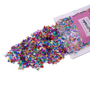 Mouse Ears Shape Glitter, 1 OUNCE, Solvent Resistant, Polyester Glitter, Glitter For Tumblers, Cosmetic Grade Glitter, Glitter For Resin