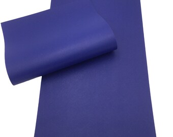 ROYAL BLUE SAFFIANO Faux Leather Sheets, Saffiano Texture, Leather for Earrings, Fabric Sheet, Textured Leather