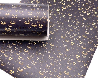 SPOOKY EYES Faux Leather Sheets