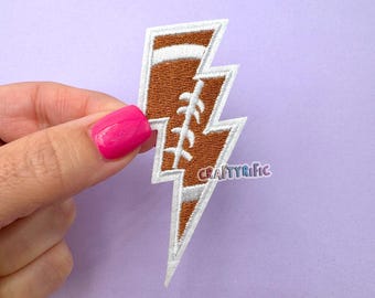 Football Bolt Patch