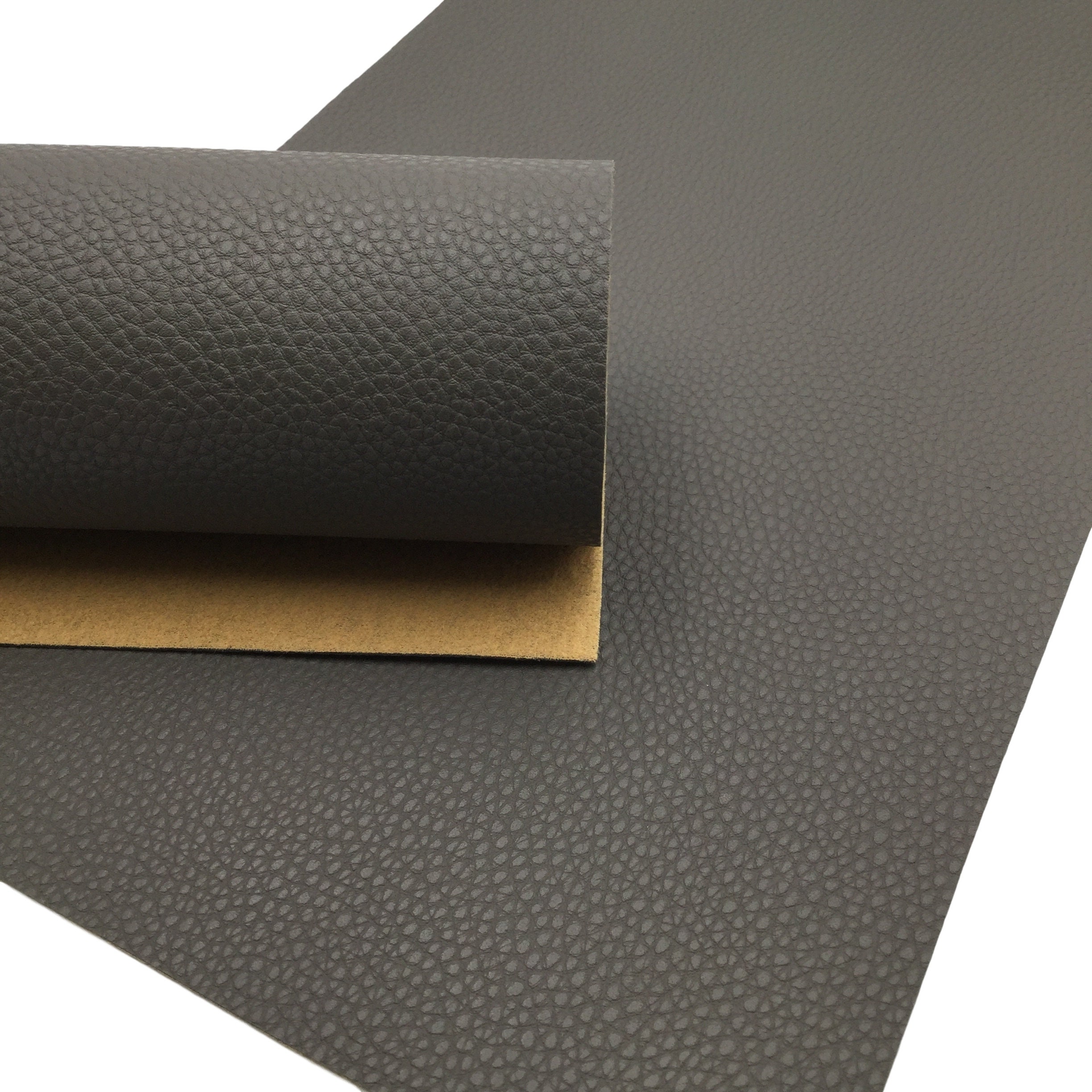 DARK GRAY Faux Leather Sheets, PU Leather, Vegan Leather, Leather for  Earrings - 0123