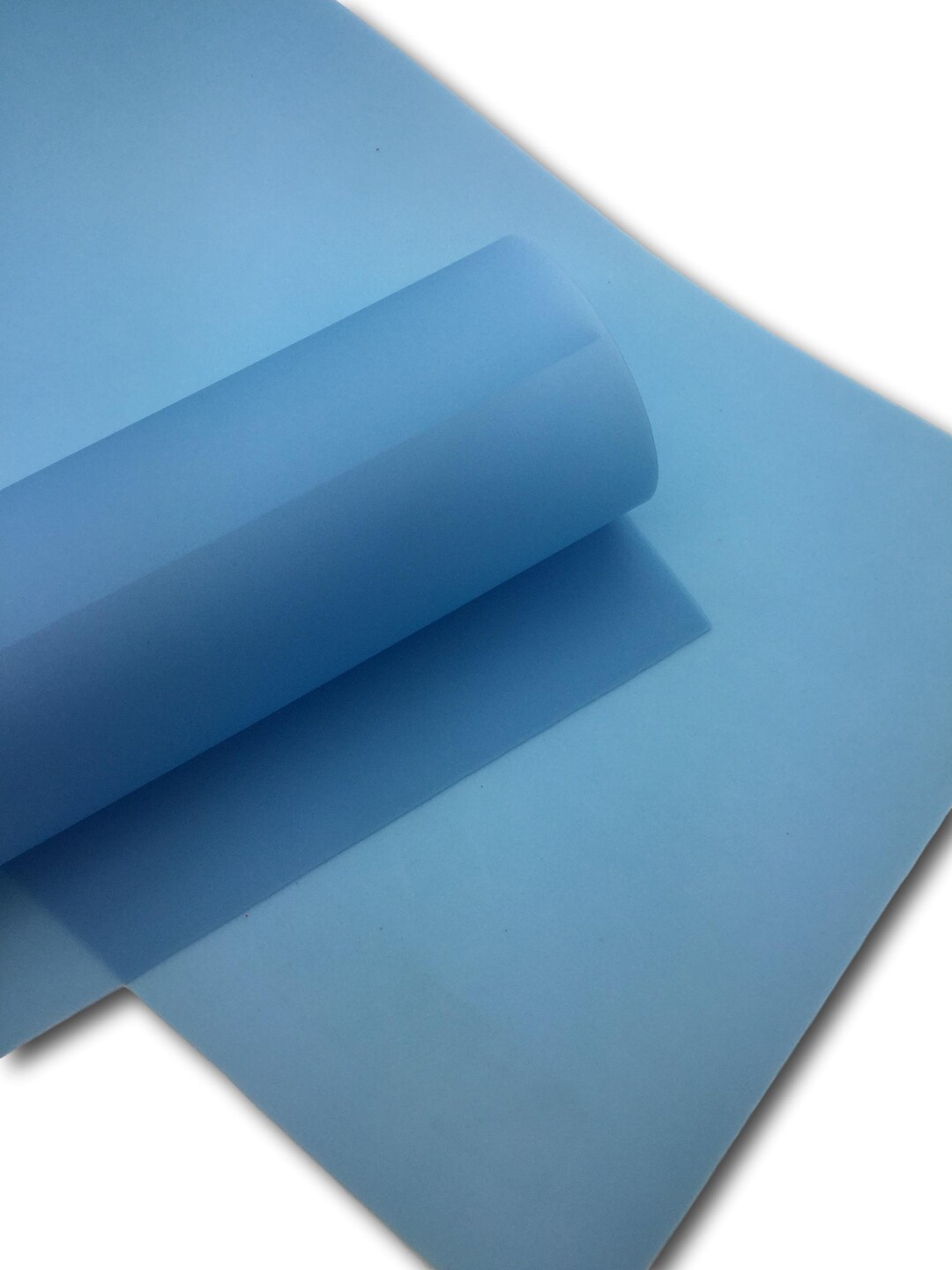 Pvc Jamnet Blue BLUE Matte Jelly Sheets, Waterproof Jelly Material, Soft Touch PVC ...