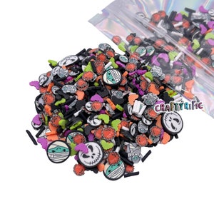 5mm Monster Mash Polymer Clay Slices