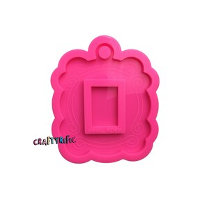 Photo Frame Shiny Silicone Mold