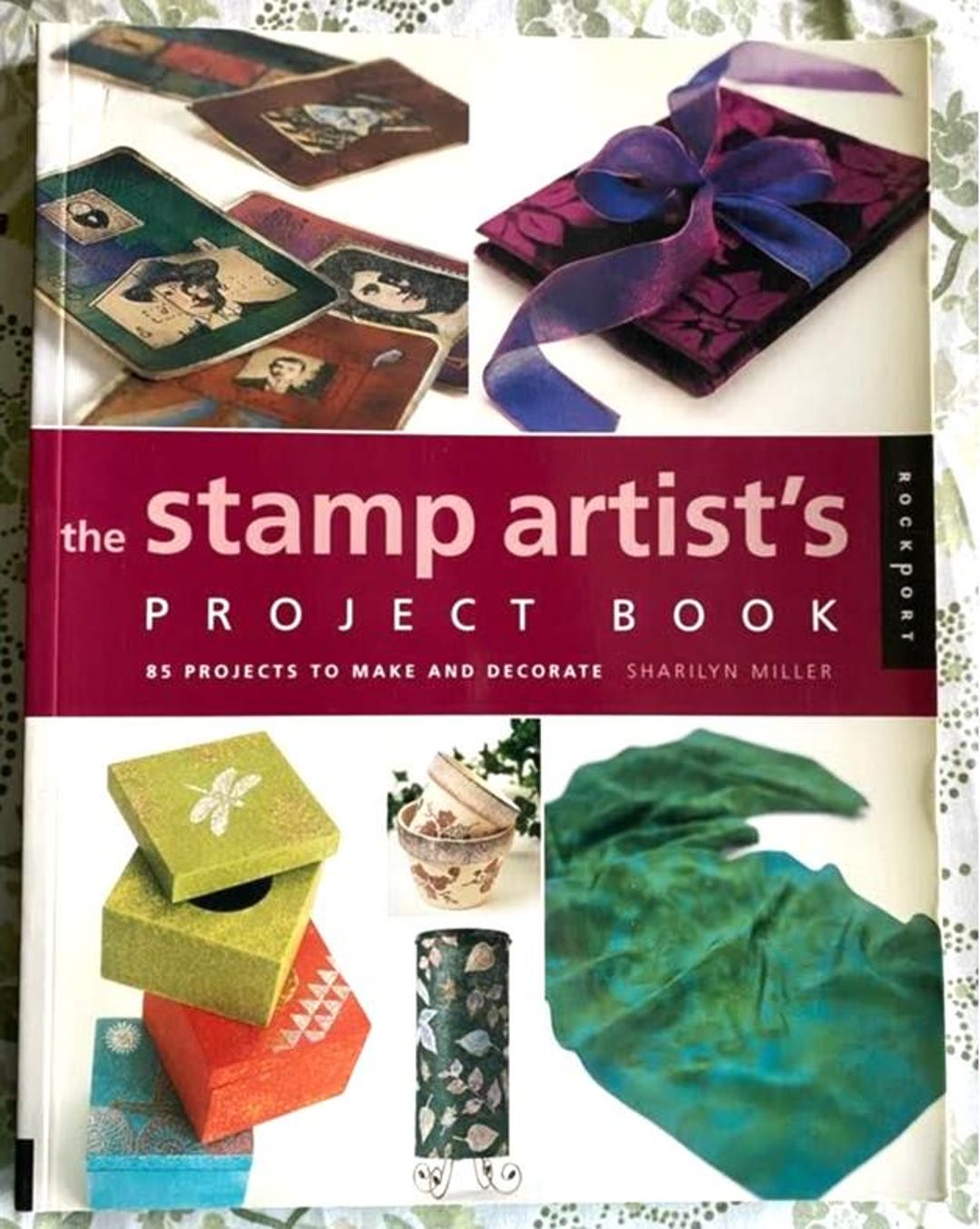 Stamp Book Pattern The Stamp Artist's Project Book, Stamp Book - Etsy