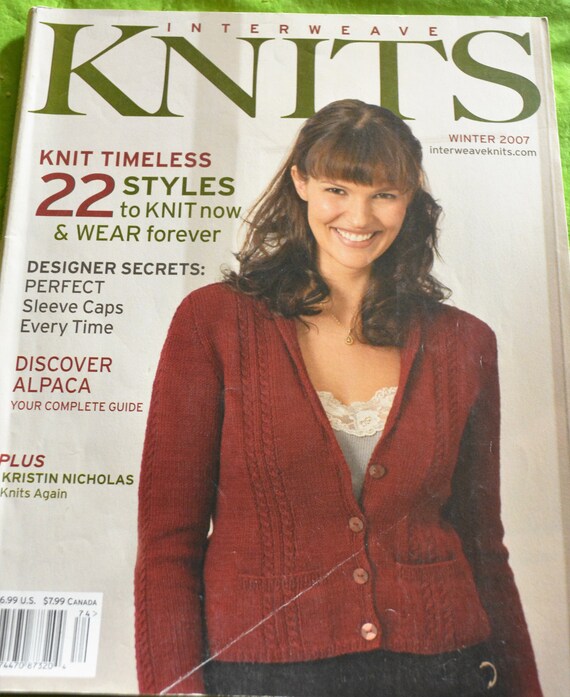 Interweave Knits Winter 2007 Magazine Interweave Press Knitting Patterns Knitting Magazine Interweave Knits Interweave Knits Winter 2007 Magazine Interweave Press Knitting Patterns Knitting Magazine Interweave Knits