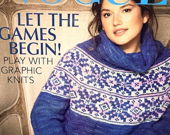 Vogue Knitting Winter 2022/23, Vogue Magazine, Knitting Magazine, Knitting Sweaters.