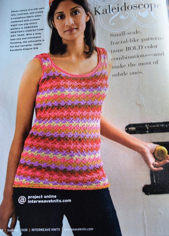 Interweave Knits Summer 2008 Magazine Interweave Magazine Knitting Magazine Knitting Patterns