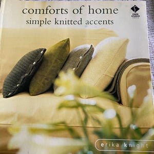 Comforts of Home Simple Knitted accents,