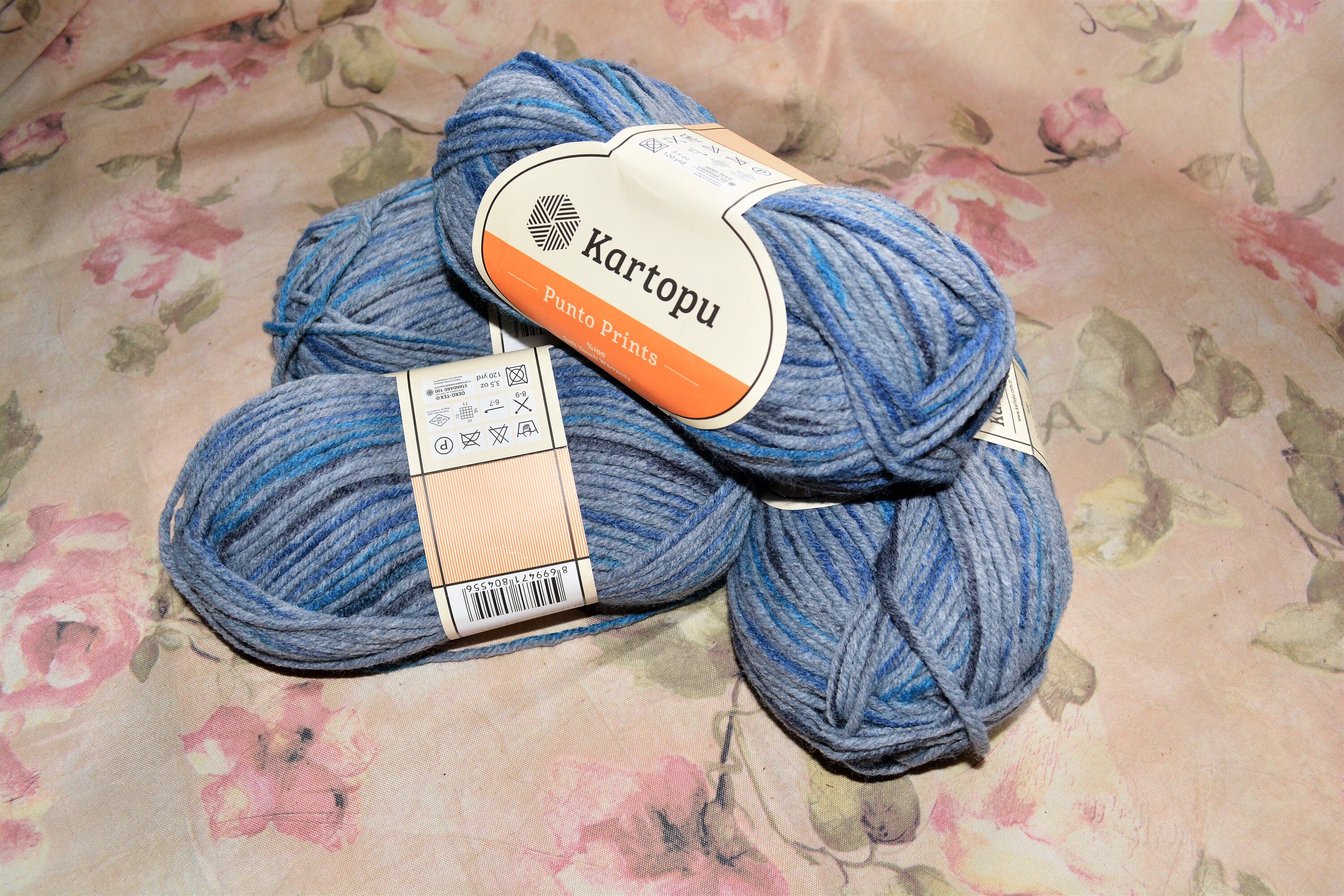 Kartopu Acrylic and Polyamide Yarn, Knitting Yarn, Crochet Yarn, Vegan ...