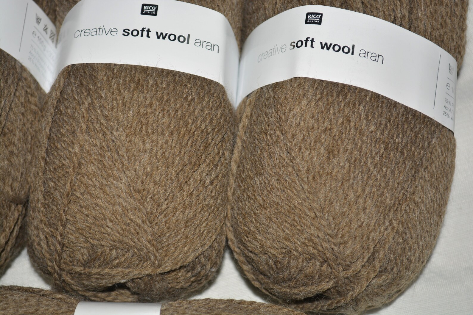 Rico Soft Wool Aran Acrylic Yarn Acrylic and Wool Blend Etsy UK
