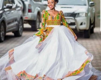african wedding gowns