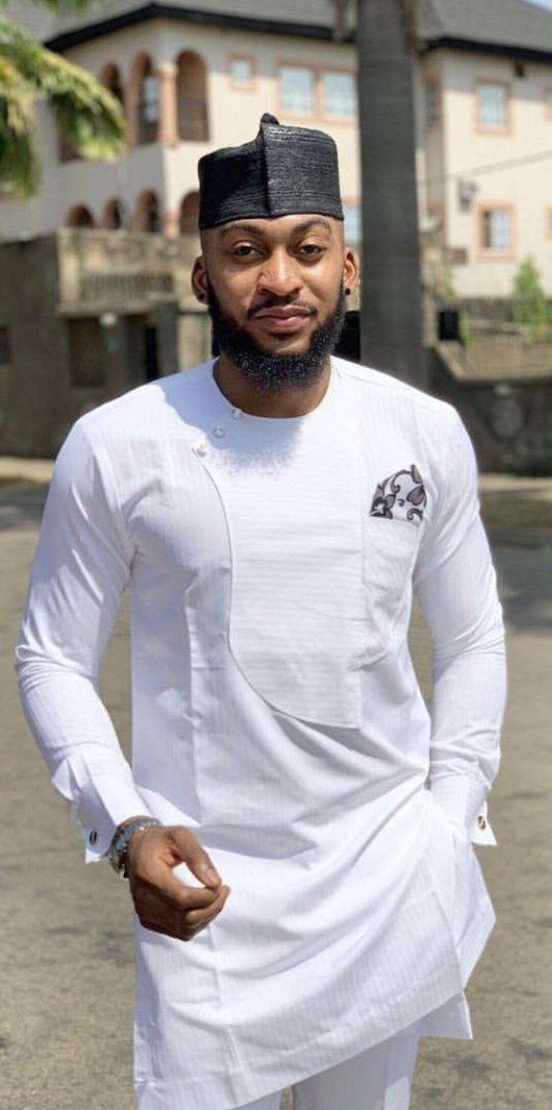 All White african Men Wedding Dashiki African Wedding Suit african Menwear african Fashion Etsy