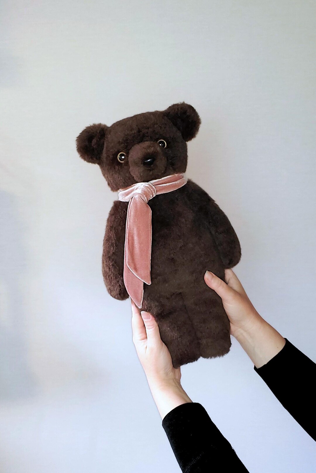 Handmade Teddy Bear, Vintage Style Stuffed Animal, Loretta Little Baer ...