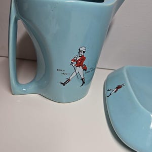 Vtg Johnnie Walker Water Jug Pitcher And Ashtray Dish Set Wade England image 3