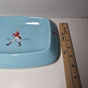 Vtg Johnnie Walker Water Jug Pitcher And Ashtray Dish Set Wade England image 5
