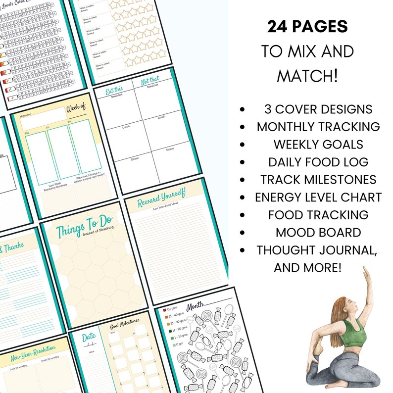 2025 New Years Resolution Planner, Resolutions Planner, New Year