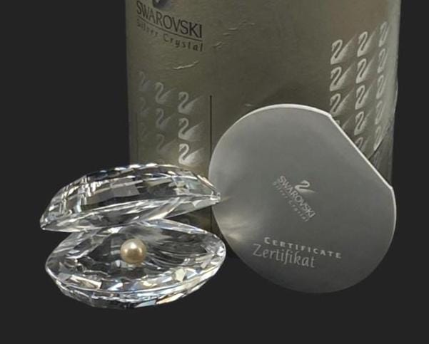 Swarovski Clam Shell With Pearl - Etsy