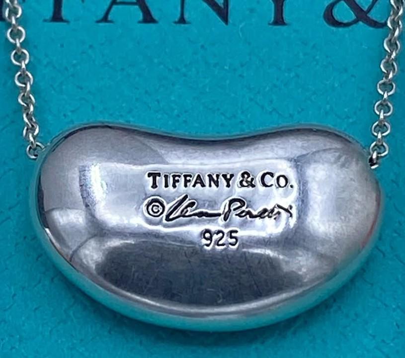 Tiffany & Co. Elsa Peretti Bean Necklace (large 20mm Pendant With