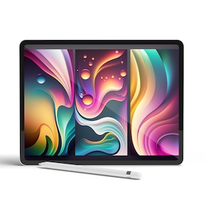 iPad / Apple Watch Kawaii Wave Background INSTANT DOWNLOAD - Gradient, Abstract, iPad, iWatch, Tablet, Macbook, Wallpaper
