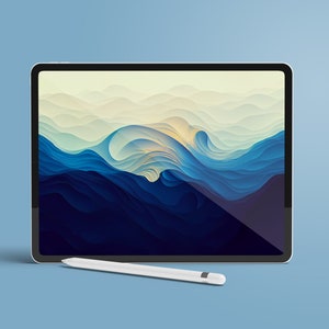Gradient iPad Wallpaper Background INSTANT DOWNLOAD - Gradiente, Astratto, iPad Wallpaper