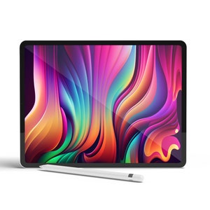 iPad / Apple Watch Gradient Wave Background INSTANT DOWNLOAD - Gradient, Abstract, iPad, iWatch, Tablet, Macbook, Wallpaper