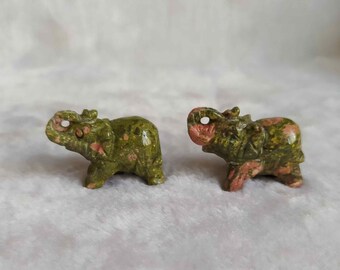 Natural Indian Agate Carved Buffalo Figurine E2424