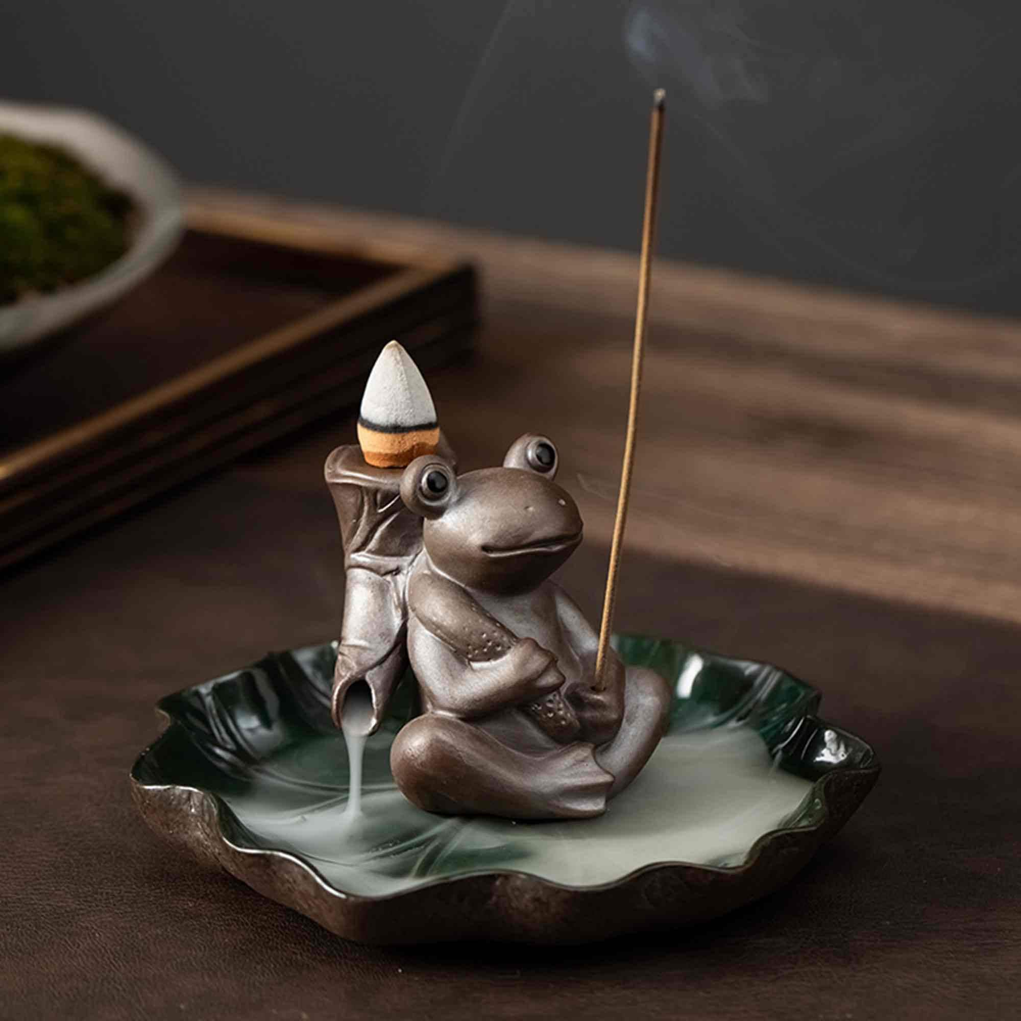 Frog Incense Burner - Etsy
