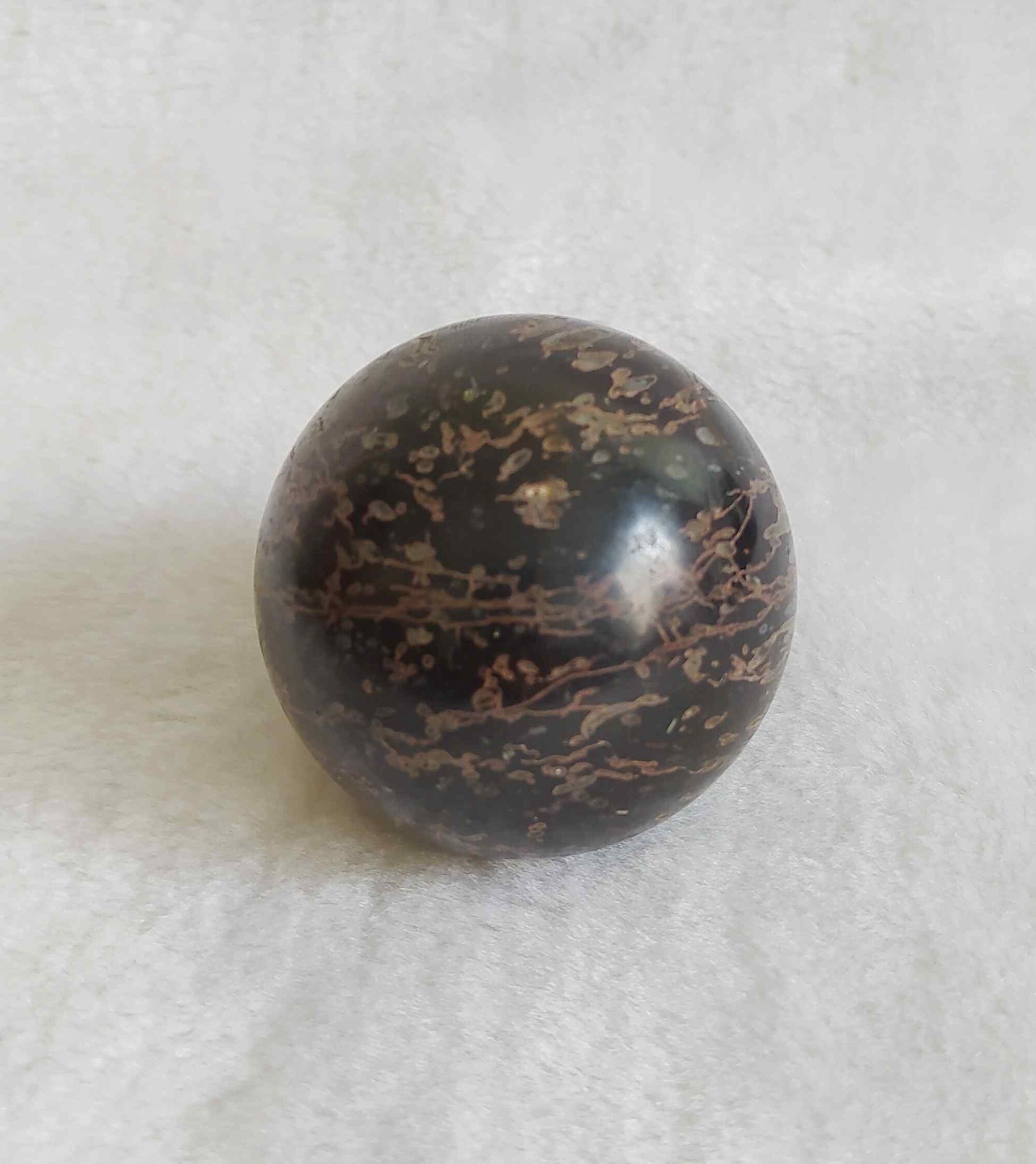 54mm Natural Plum blossom Jade Carved Sphere Jade Sphere Etsy