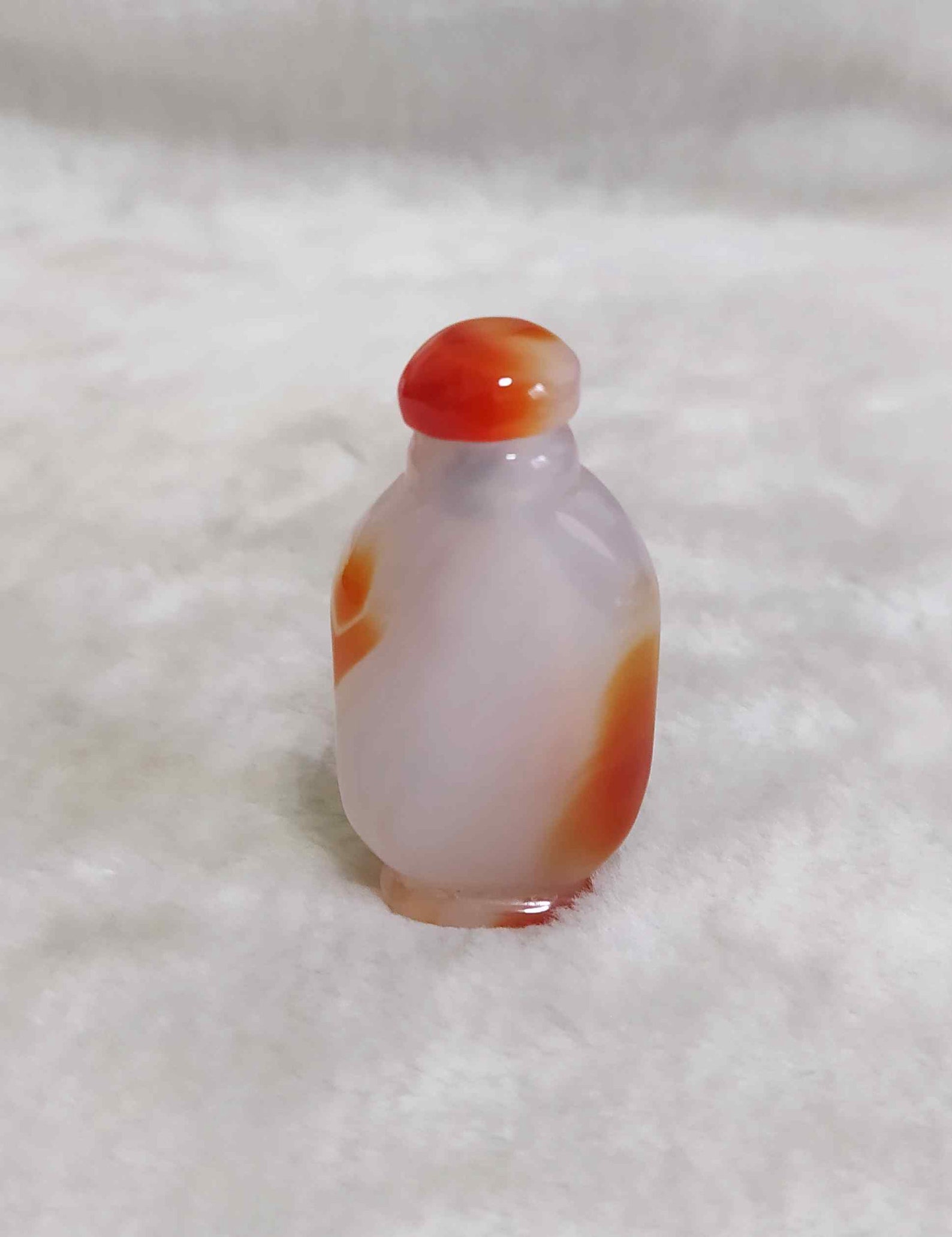 Chinese Alashan Agate Carved Snuff Bottle E2793 - Etsy