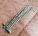 Natural stone material / Chinese jade chopsticks /Fish stop/ two pairs, natural color, Improve packaging and avoid breaking E736 