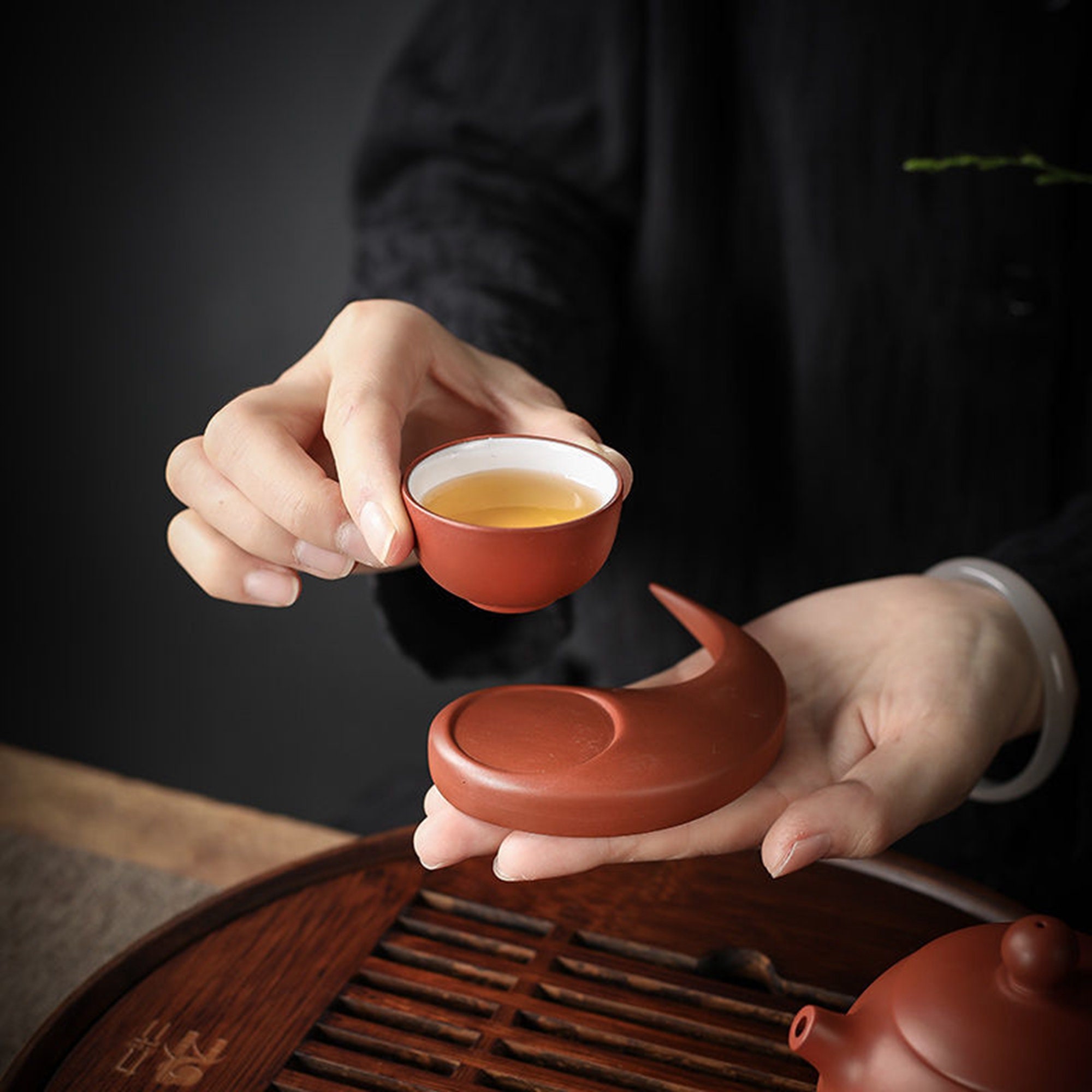 China Yixing Zisha handgefertigte Ziegen-Tee-Haustier-Dekoration,  Innendekoration - .de