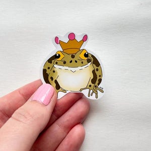 Frog Prince Sticker