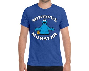 Short sleeve mindful monster t-shirt