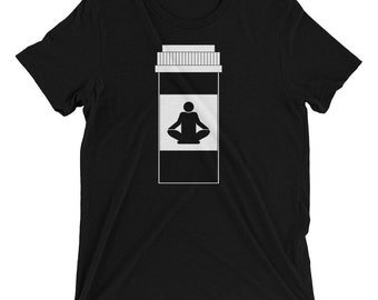 Women Meditation is Medication t-shirt