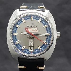 1973 Hamilton AUTO DATE BUCCANEER Vintage Watch - Stainless Steel,  Automatic, Serviced January 2024