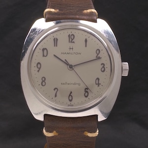 Relógio Hamilton ACCUMATIC A-512 Vintage 1972 - Aço inoxidável, automático, revisado em agosto de 2025