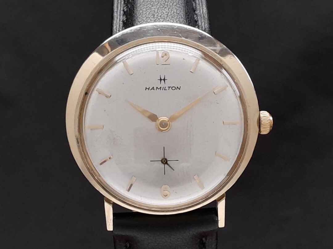 1959 Hamilton CASCADE Vintage Watch 10k Gold Filled, Manual, Serviced