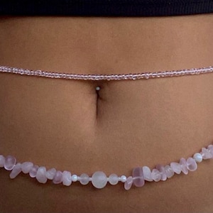 Pretty N&#39; Pink African Waist Beads Set (2)