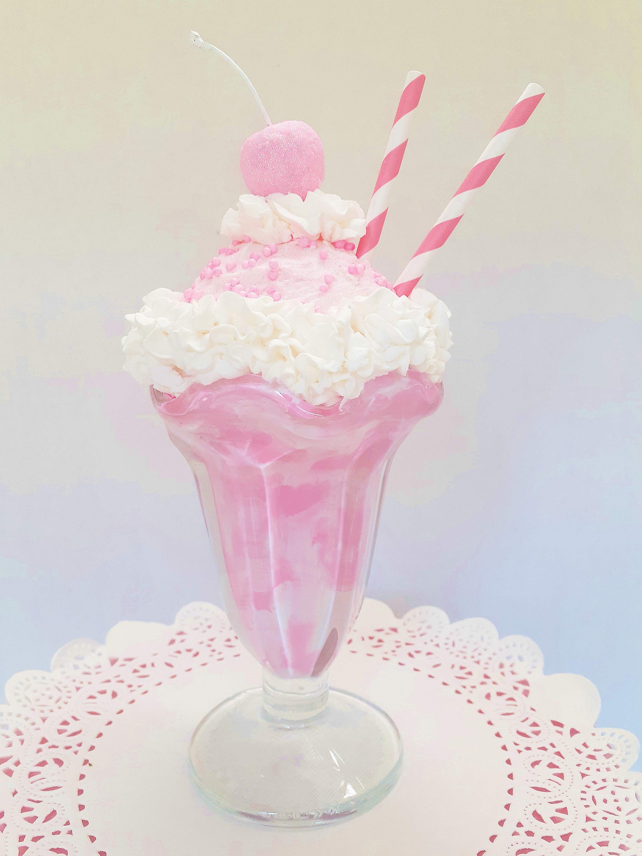 Fake Ice Cream Sundae, Tiered Tray Decor - Etsy